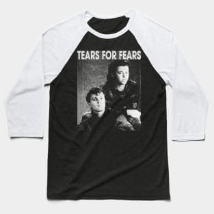 Tears For Fears Halftone Baseball T-Shirt